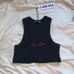 I.AM.GIA cropped tank!
